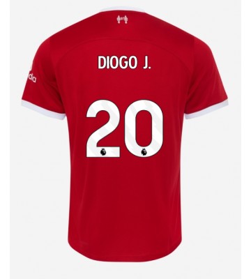 Liverpool Diogo Jota #20 Replika Hjemmebanetrøje 2023-24 Kortærmet